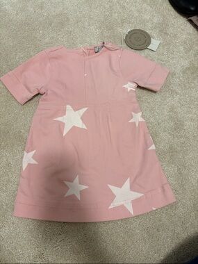 Stella McCartney Pink Star Print Dress